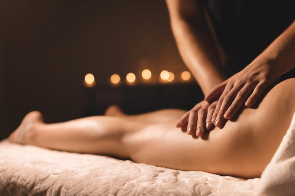 Huile de massage pour jambes lourdes